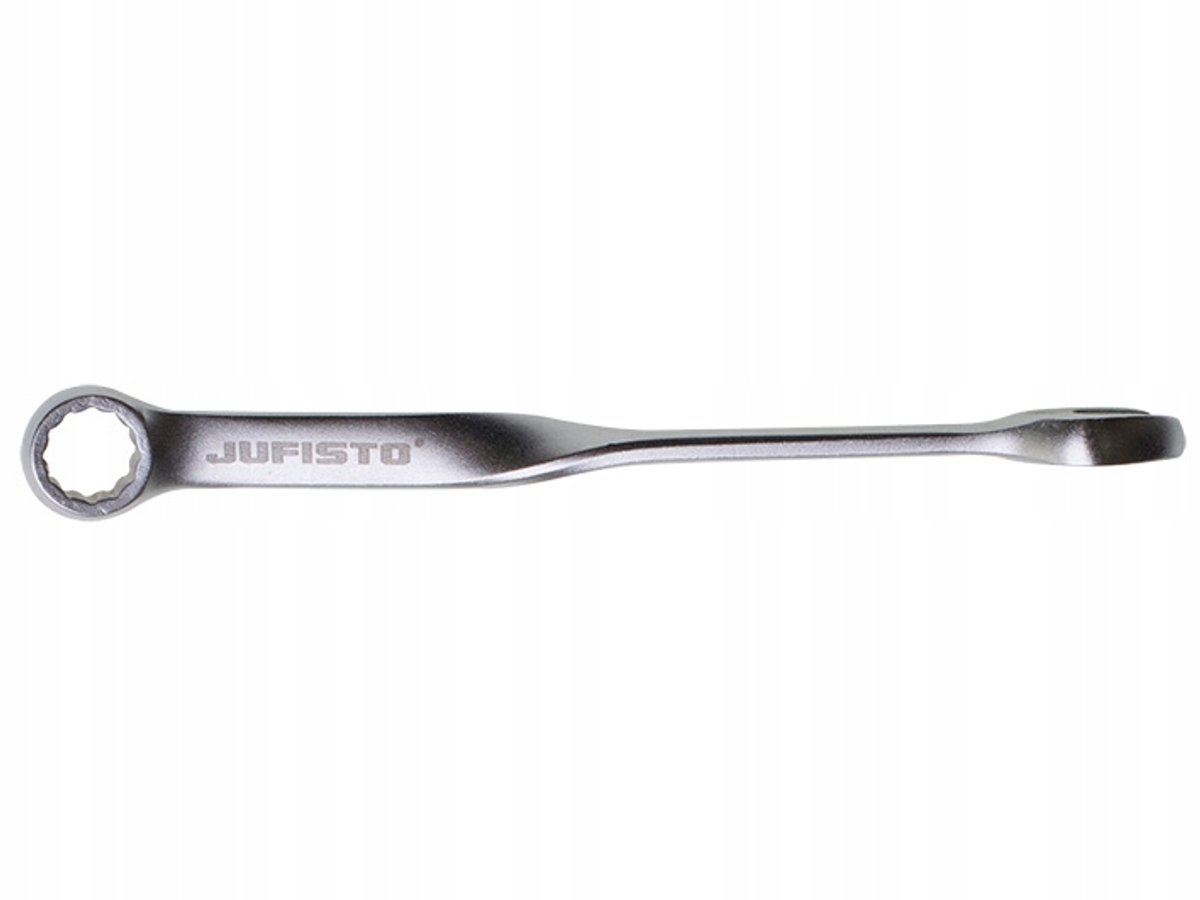 Jufisto Ringsleutel 8mm, 90° Gebogen, Chroom-Vanadium Staal