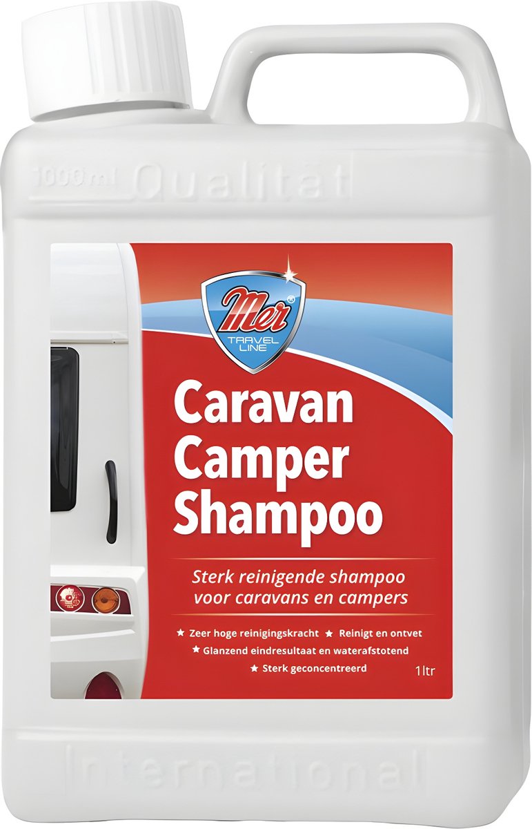 Mer Camper- En Caravanshampoo Travel Line 1 Liter Wit