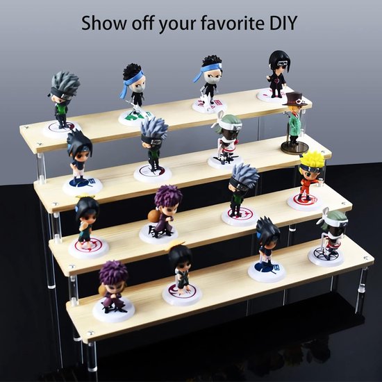 Présentoir Acryl - 4 niveaux - multifonctionnel