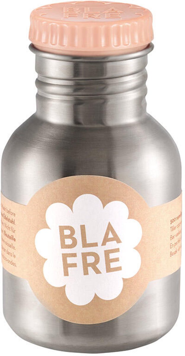 Blafre - Stalen Drinkfles RVS 300 ml Peach