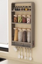 Zwevende planken Wandmontage Plank, Uten Lichtbruin Paulownia Houten Wandplanken, Houten Planken Set met waterpas voor slaapkamer, Badkamer, Woonkamer, Keuken, Kantoor