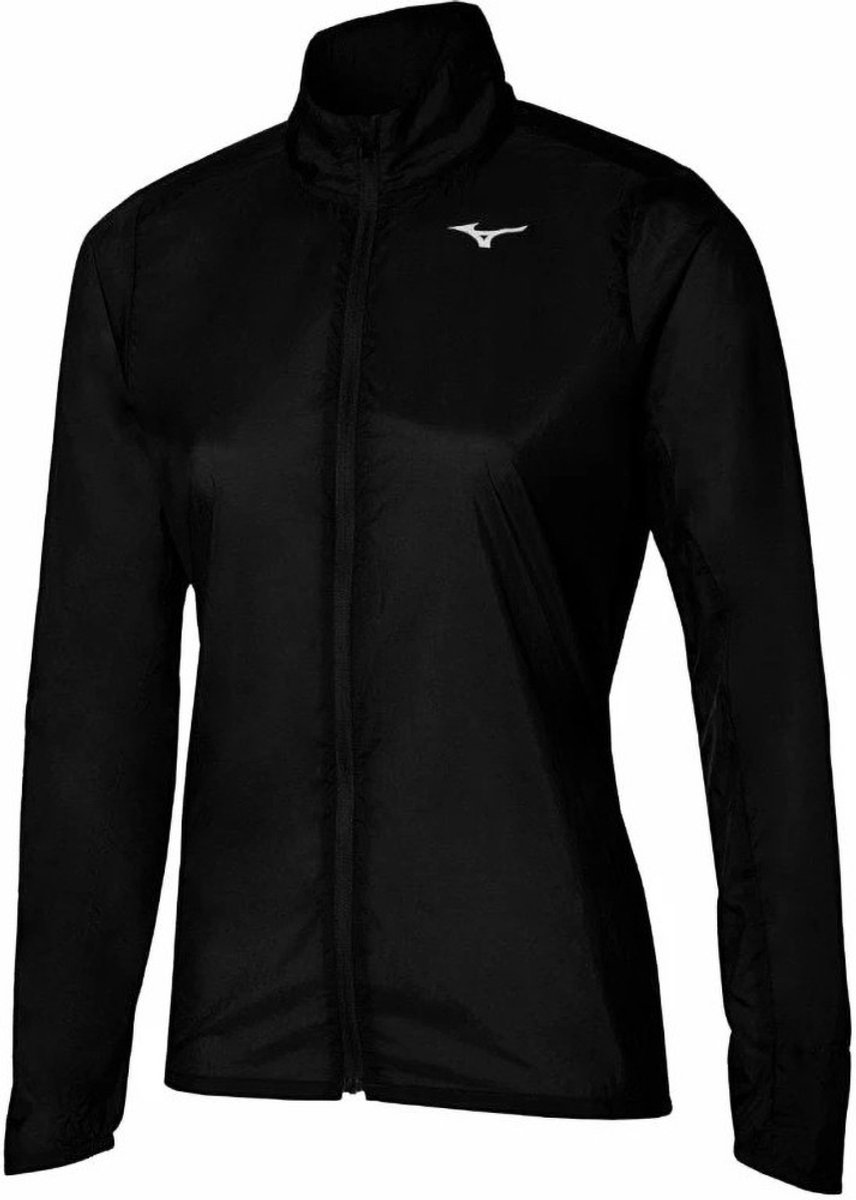 Mizuno Aero Jacket Dames - sportjas - zwart - Vrouwen