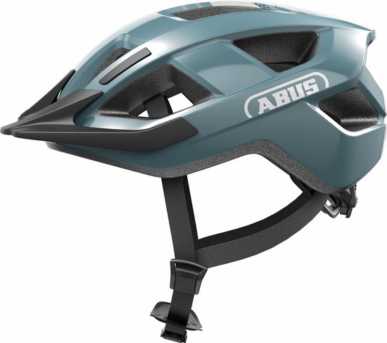 Fietshelm ABUS ADURO 3.0 glacier blue S - 51-55 cm - blauw - Geschikt voor gebruik op elektrische fietsen - stadsfietsen - 280 g — afbeelding 3