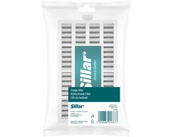 Sillar, 1x filtre réfrigérateur, filtre à air, antibactérien, neutralise les odeurs, remplacement pour Microban ANT001, compatible avec les réfrigérateurs Whirlpool et Indesit