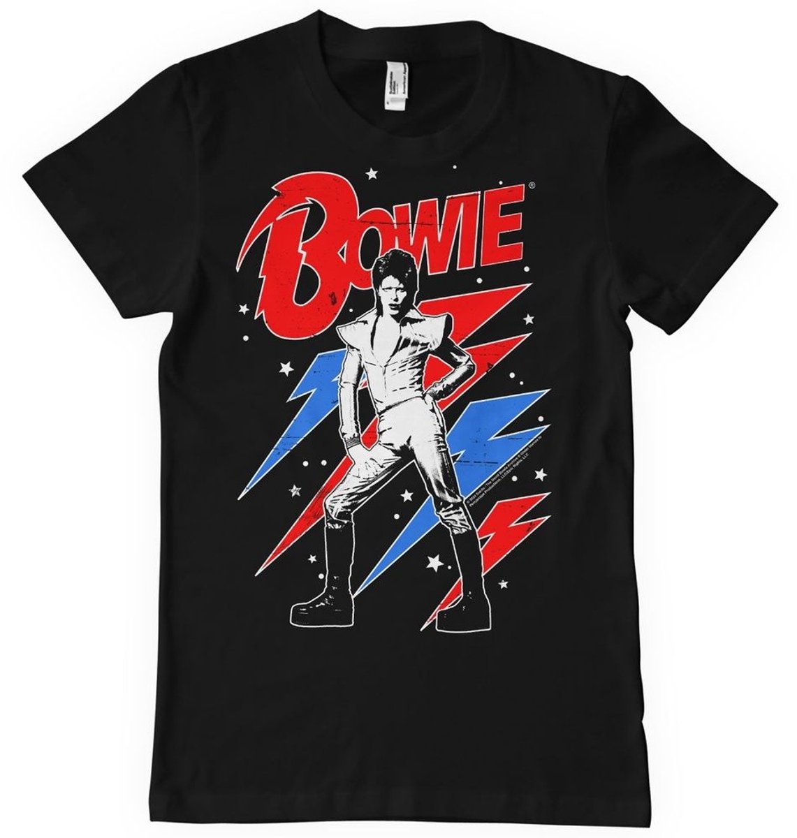 David Bowie Lightning Bolt T-shirt PS-1-DBO004-H75-13