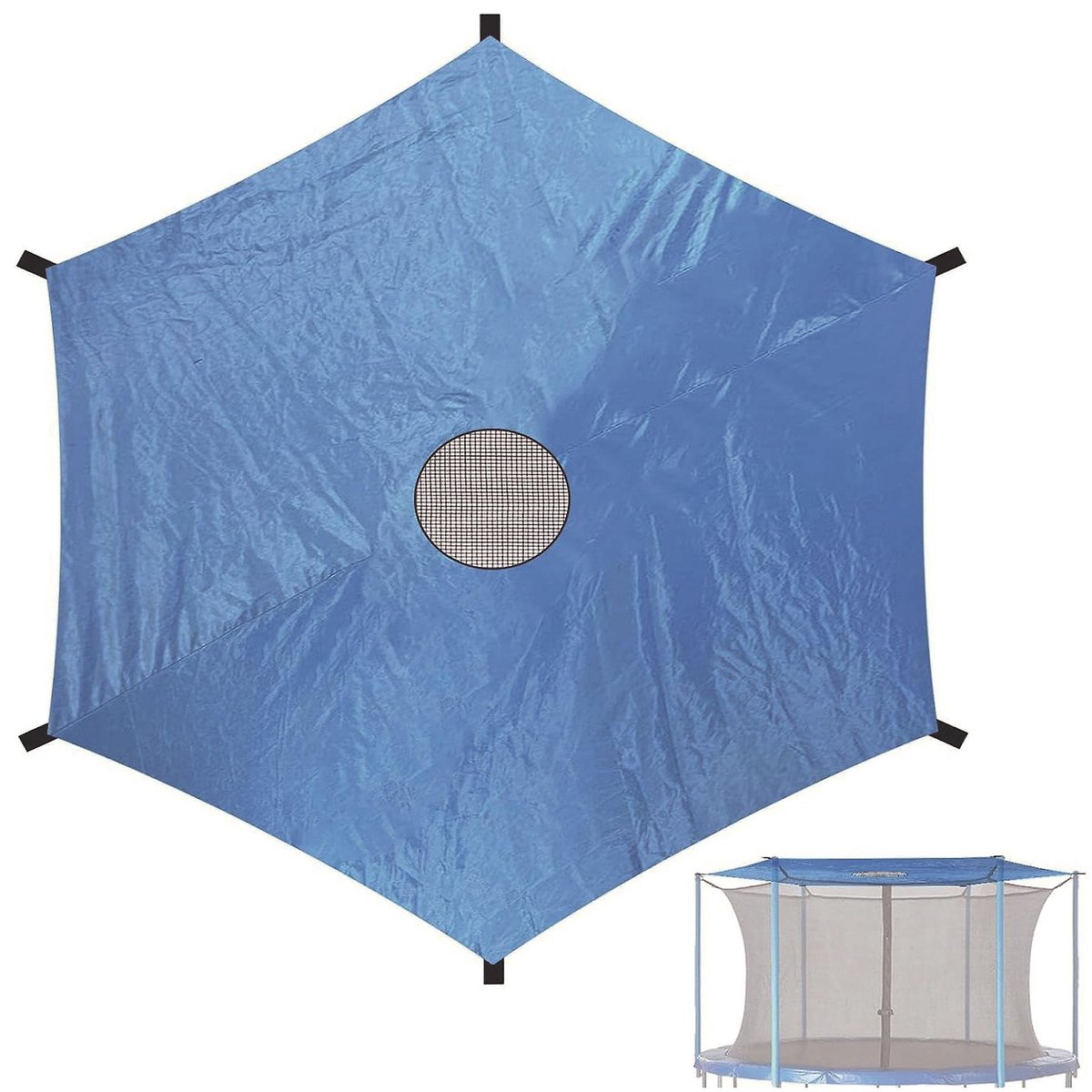 Buiten Trampoline Overkapping - Zonbeschermingshoes - Zon- en Regenscherm voor Trampoline