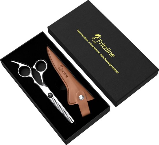 Fritzline Uitdunschaar - Leren Etui - Luxe Geschenkverpakking