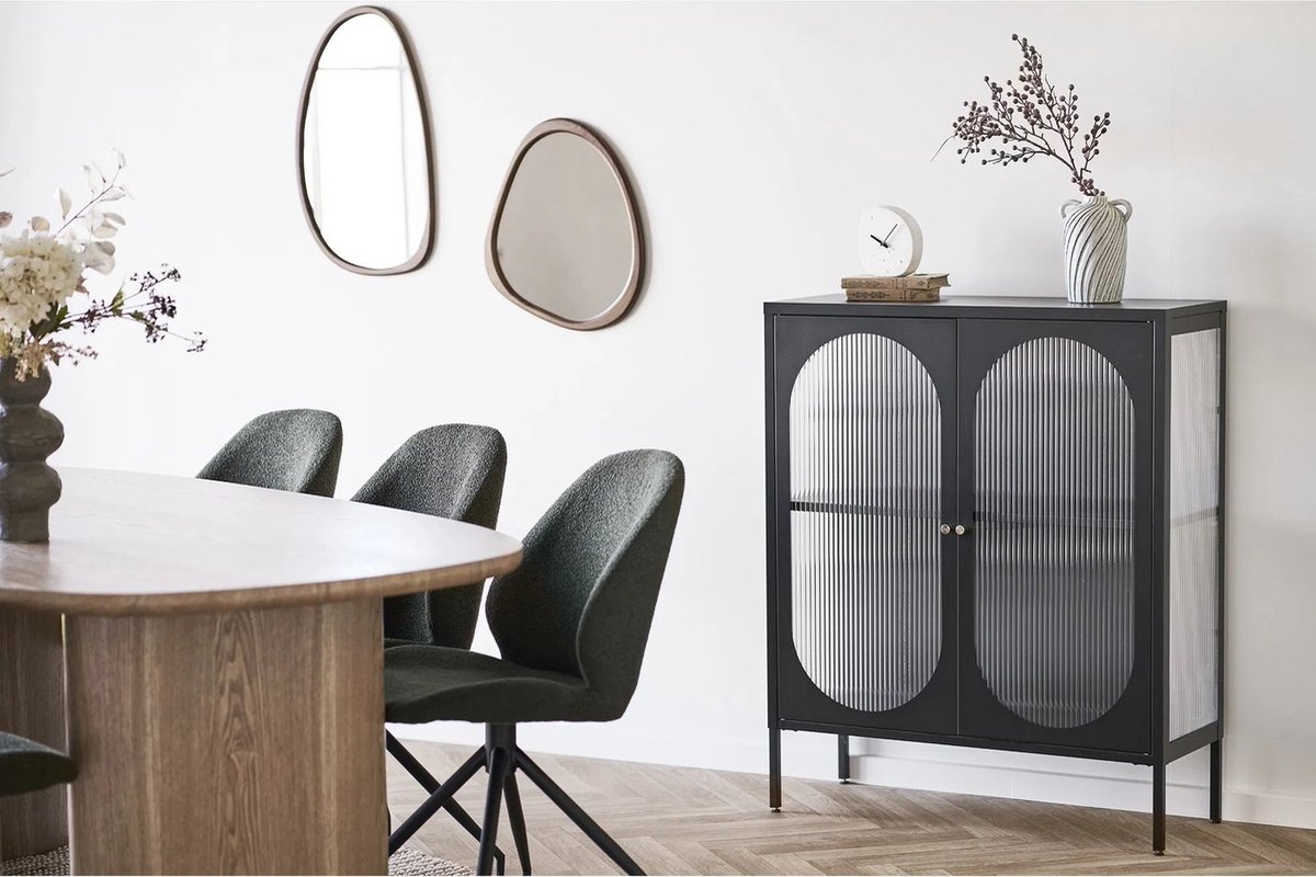 House Nordic Luxon Organische Spiegel 38.5 x 64.5 cm Natuurlijk