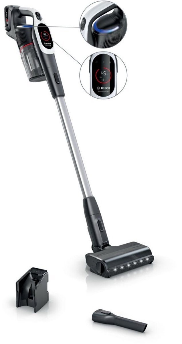 BOSCH BCS931WBA Unlimited 9 - Steelstofzuiger