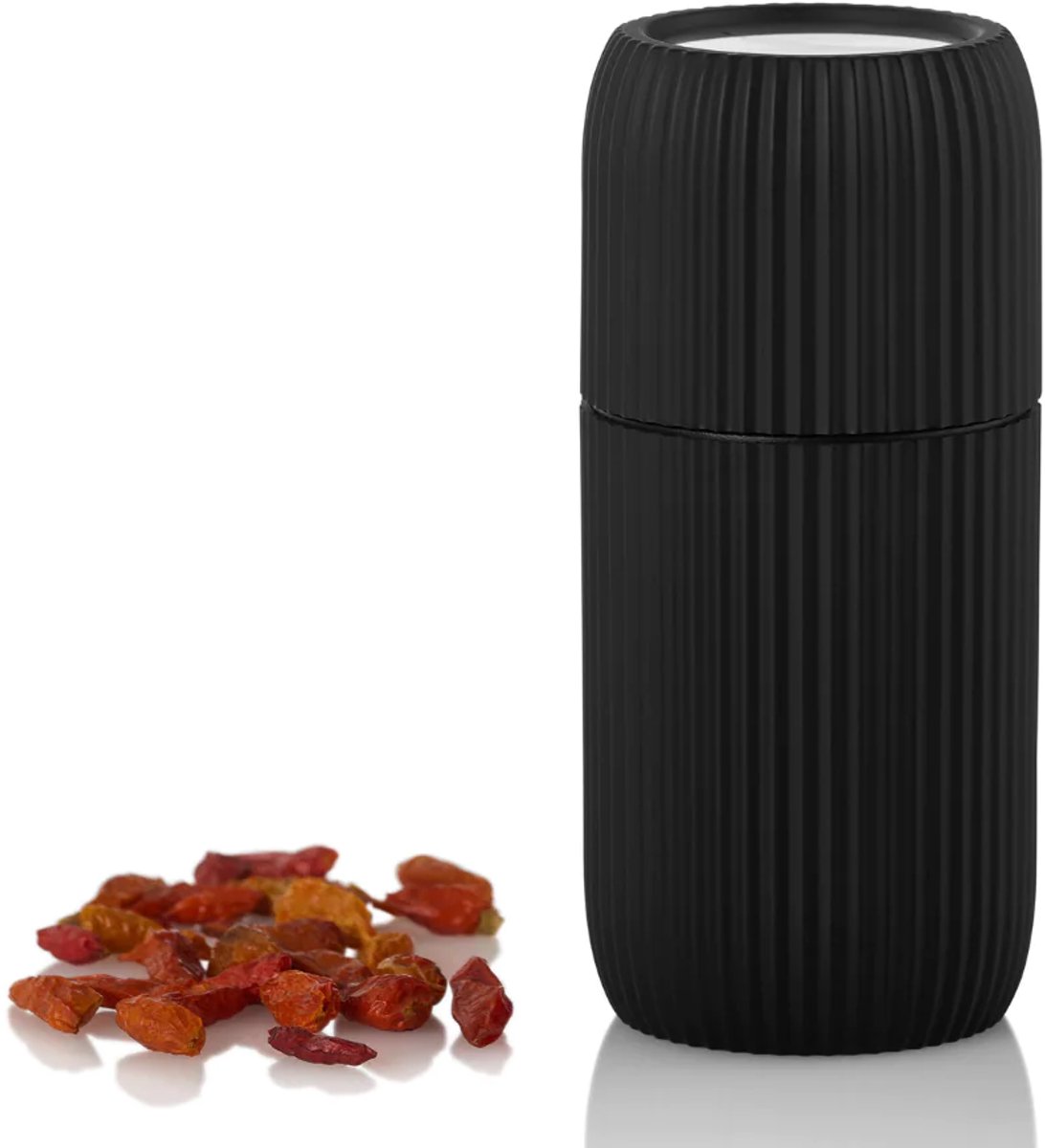 AdHoc Chili Snijder Scape - Zwart - Voor Gedroogde Chilipepers - Snijdt in plaats van Maalt - Behoudt Aroma