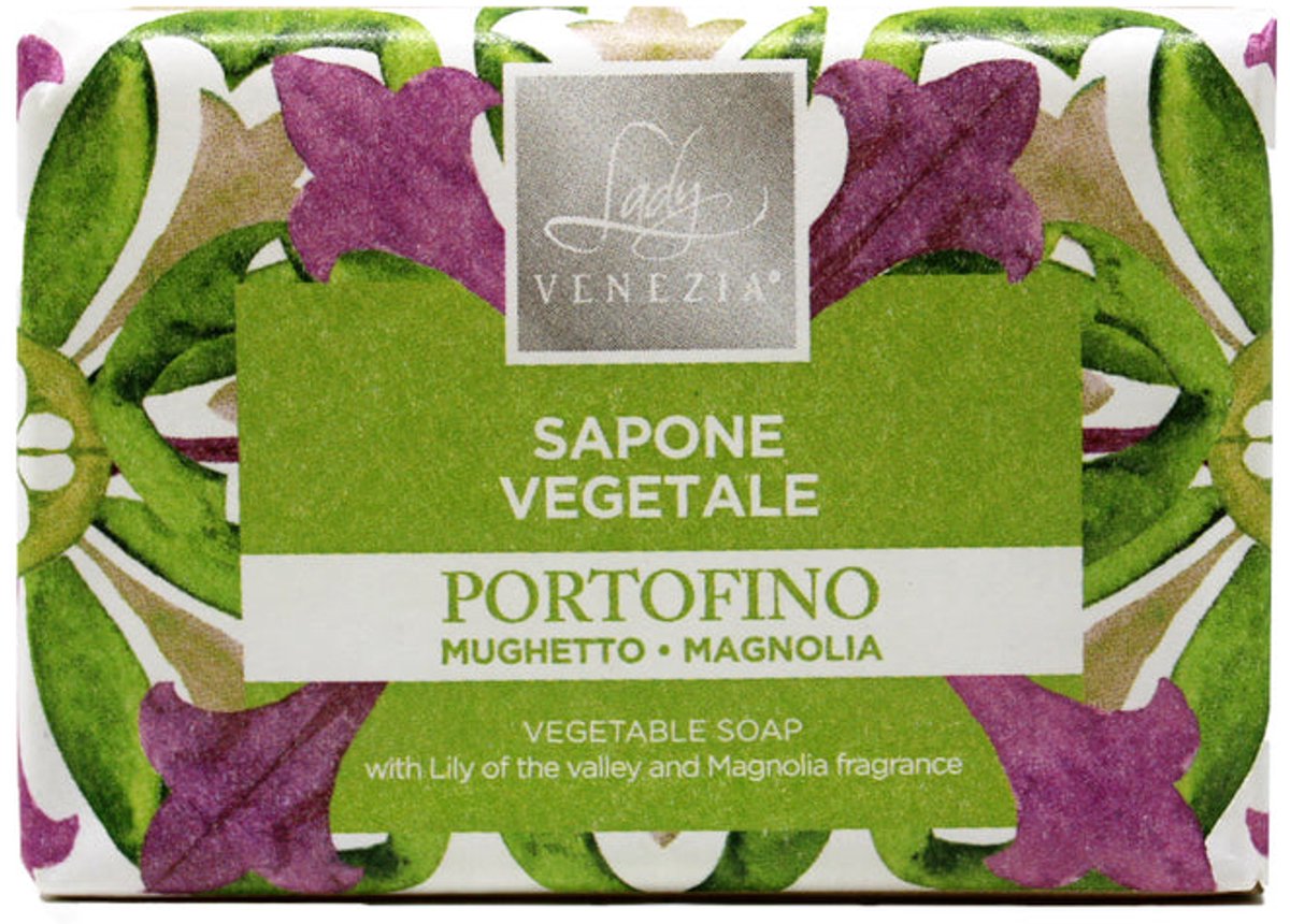 Lady Venezia Ceramiche Luxe Zeepblokje Portofino lelietje-van-dalen en magnolia 100 gr
