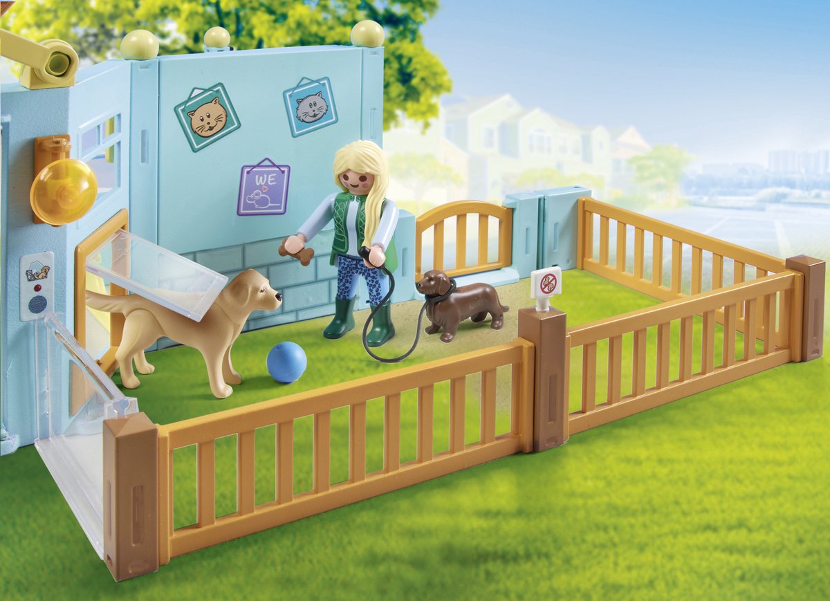 PLAYMOBIL My Life Dierenhotel 71742 — afbeelding 3