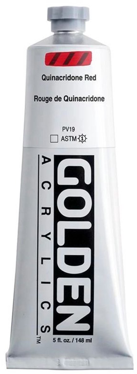Golden Heavy Body Acrylverf Quinacridona Rood 148 ml