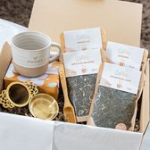 Lottea Giftbox Super Deluxe 'Bedankt voor alles' - bedankt cadeau, bedankt cadeautje, theebox, thee cadeau, theepakket, thee pakket, thee cadeaupakket, bedankt