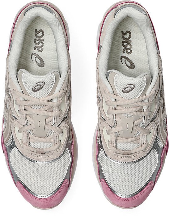 Chaussures pour femmes ASICS Gel-NYC - Unisexe - Crème Minérale Beige Pink - Taille 44,5