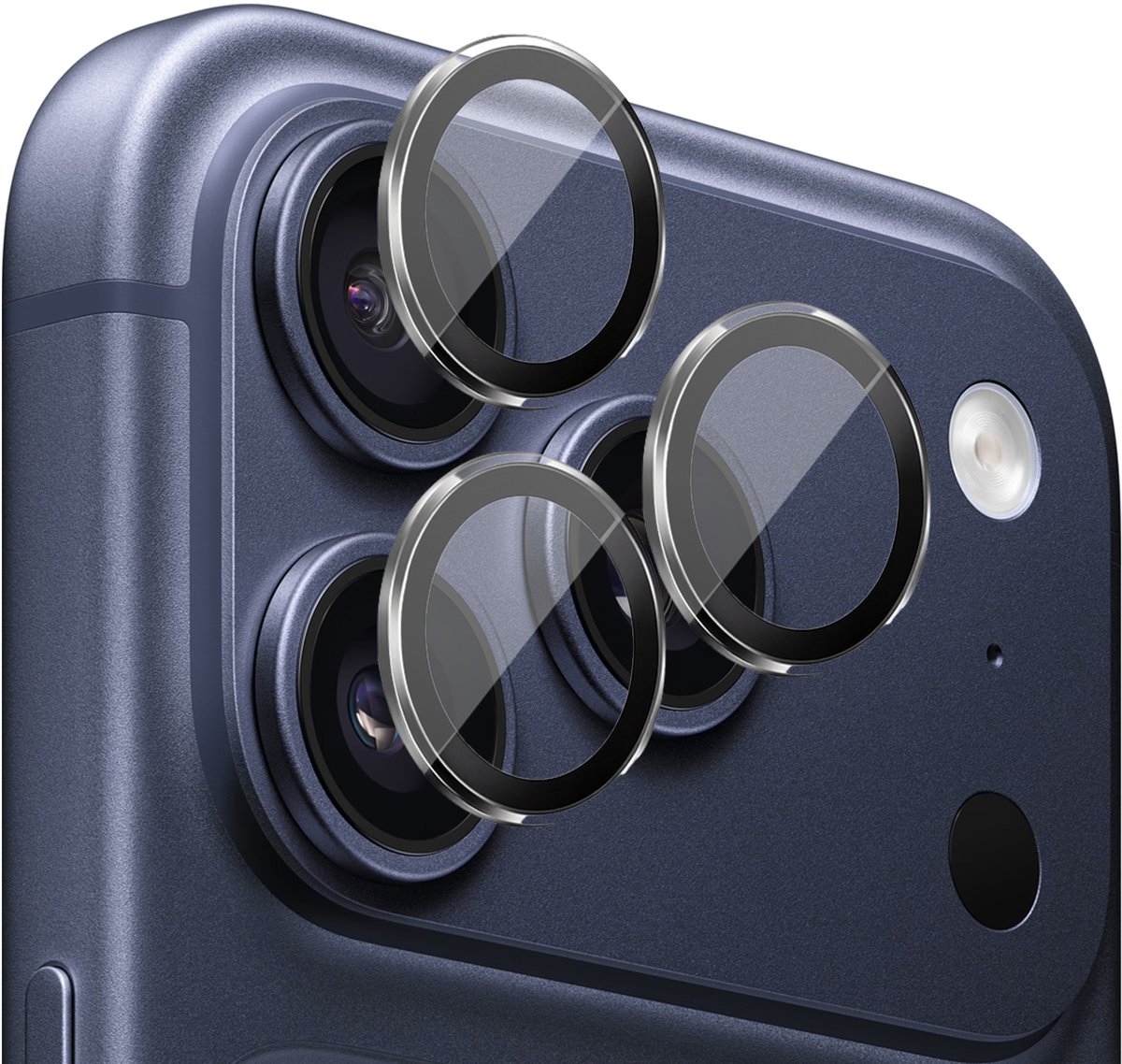 Camera Screenprotector geschikt voor iPhone 17 Pro - Volledig Dekkend Glas Screen Protector