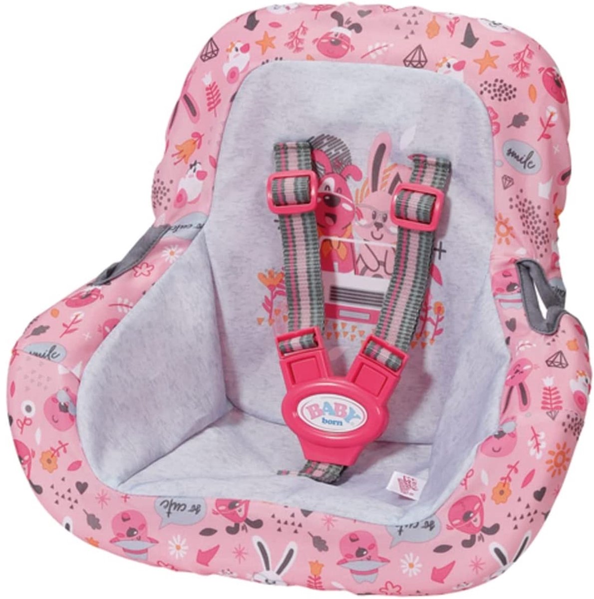 BABY Born autostoel - poppenvervoersmiddel 36 + 43 cm afbeelding