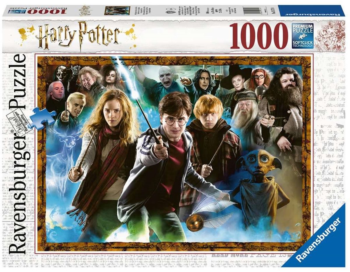 Ravensburger puzzel Harry De tovenaarsleerling - legpuzzel - 1000 stukjes