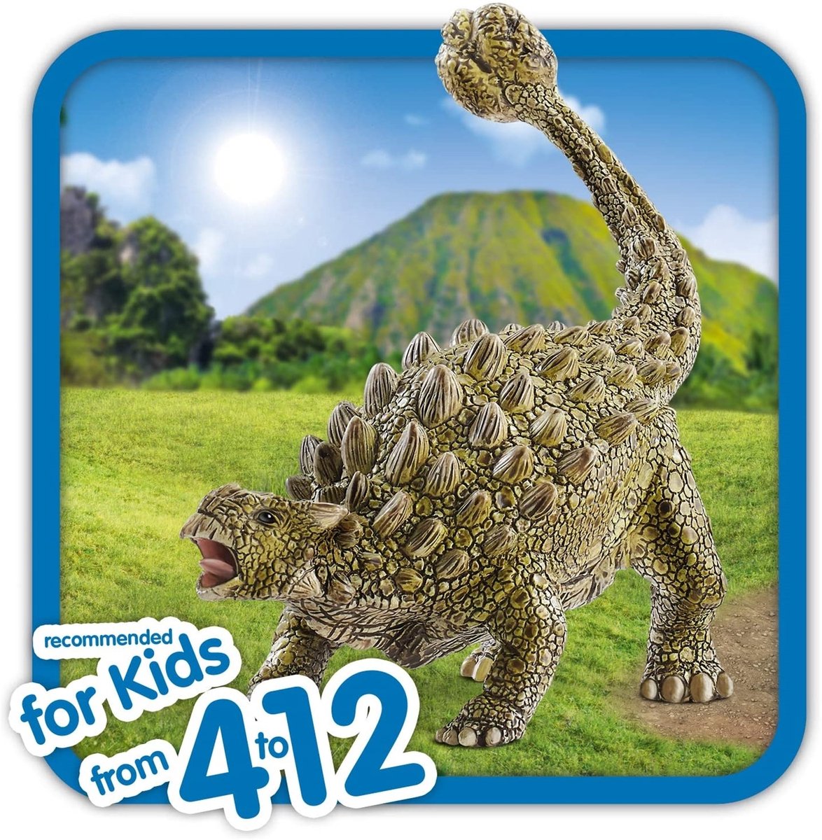 schleich DINOSAURUS - Ankylosaurus - Speelfiguur - Dino Speelgoed - Kinderspeelgoed voor Jongens en Meisjes - 15023 — afbeelding 3