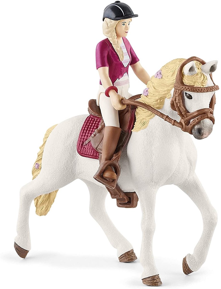 schleich HORSE CLUB Speelfigurenset - Sofia & Blossom - Kinderspeelgoed voor Jongens en Meisjes - vanaf 5 jaar - 42540 — afbeelding 4