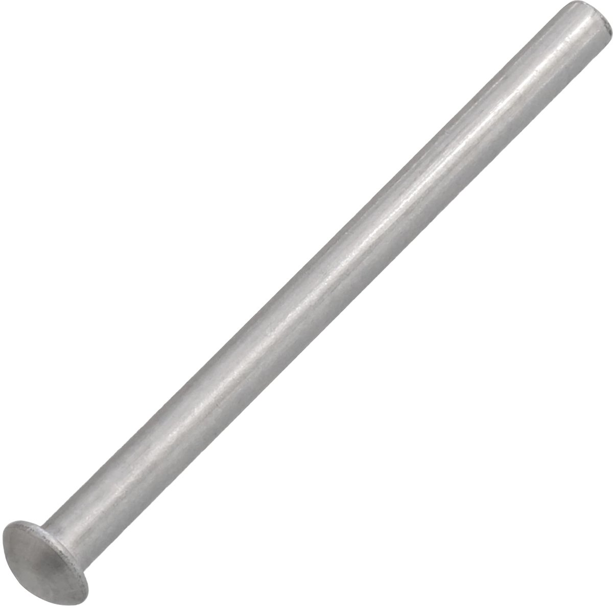 C62025 - Set van 10 aluminium rivetten Ã˜3x40 mm - halfronde kop - DIN 660 - zilver