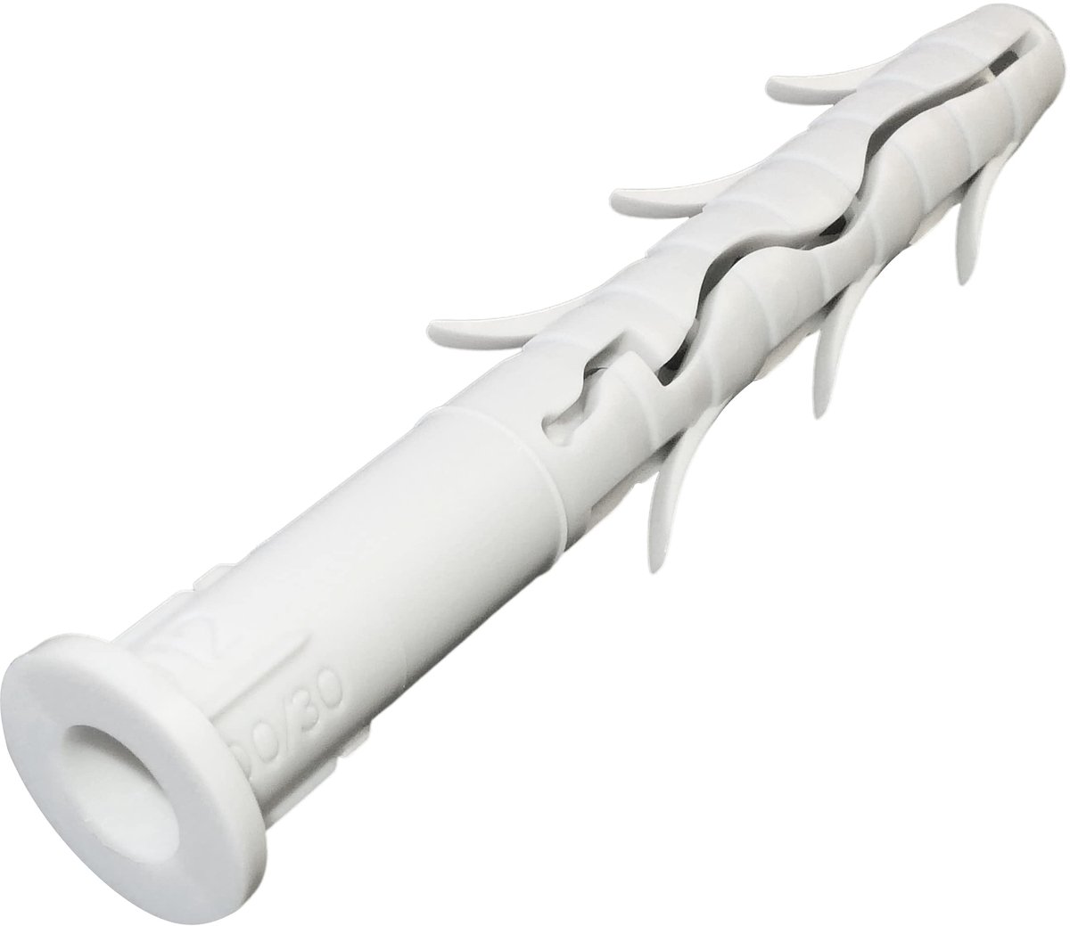 C57414 - Set van 20 universele pluggen met vleugels Ã˜12x100 mm - Kunststof/Nylon voor bevestiging in metselwerk