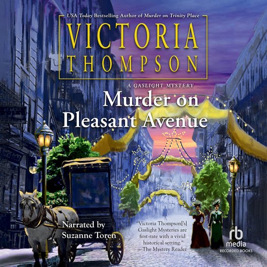 Murder on Pleasant Avenue - cover