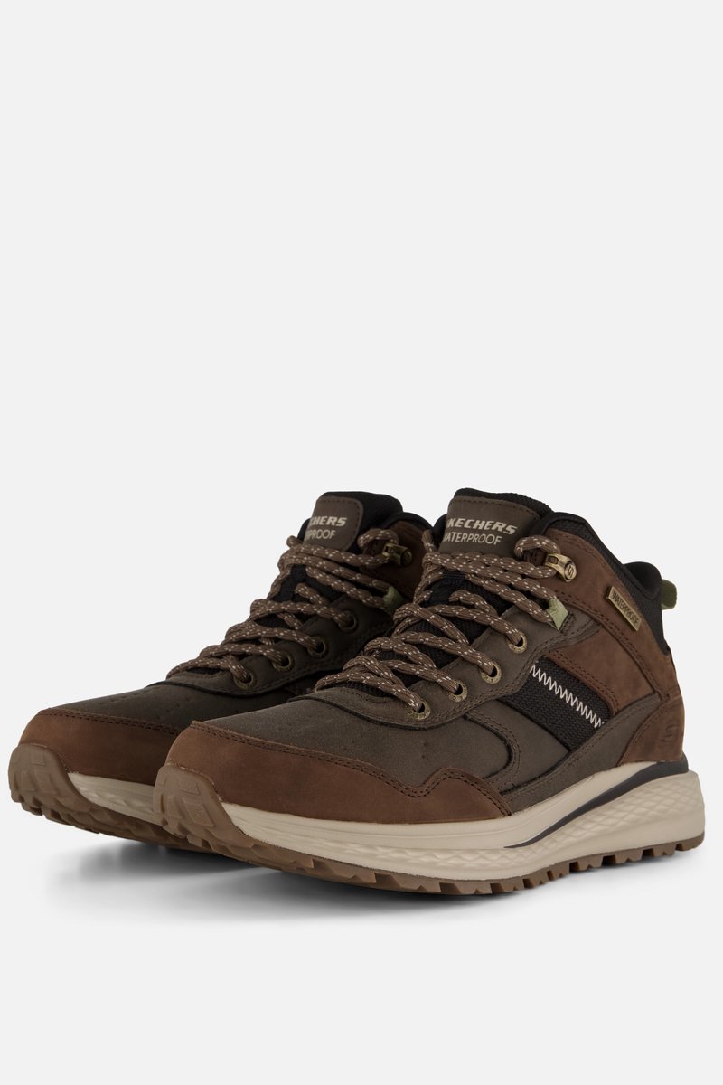 Skechers SLADE ULTRA TURNER Heren Instappers Donkerbruin