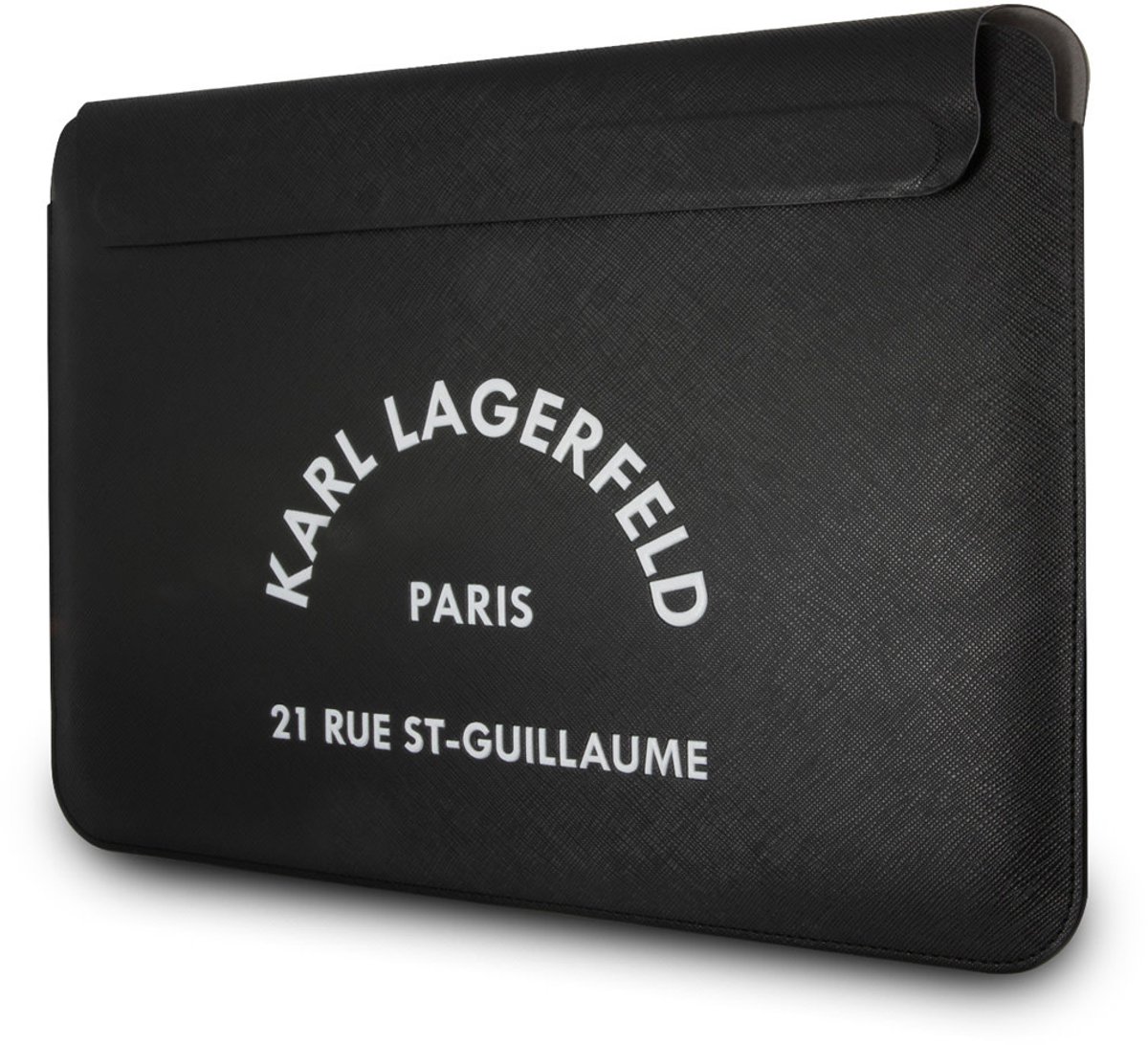 Karl Lagerfeld Laptoptas voor o.a. Apple MacBook (13/14") - Zwart