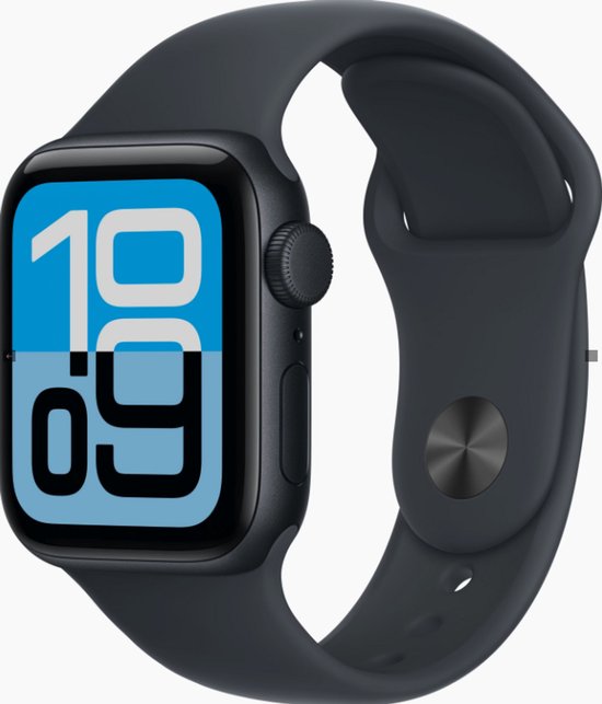 Apple Watch SE 3 - Wifi - 44mm - Midnight Aluminium Case with Midnight Sport Band - S/M