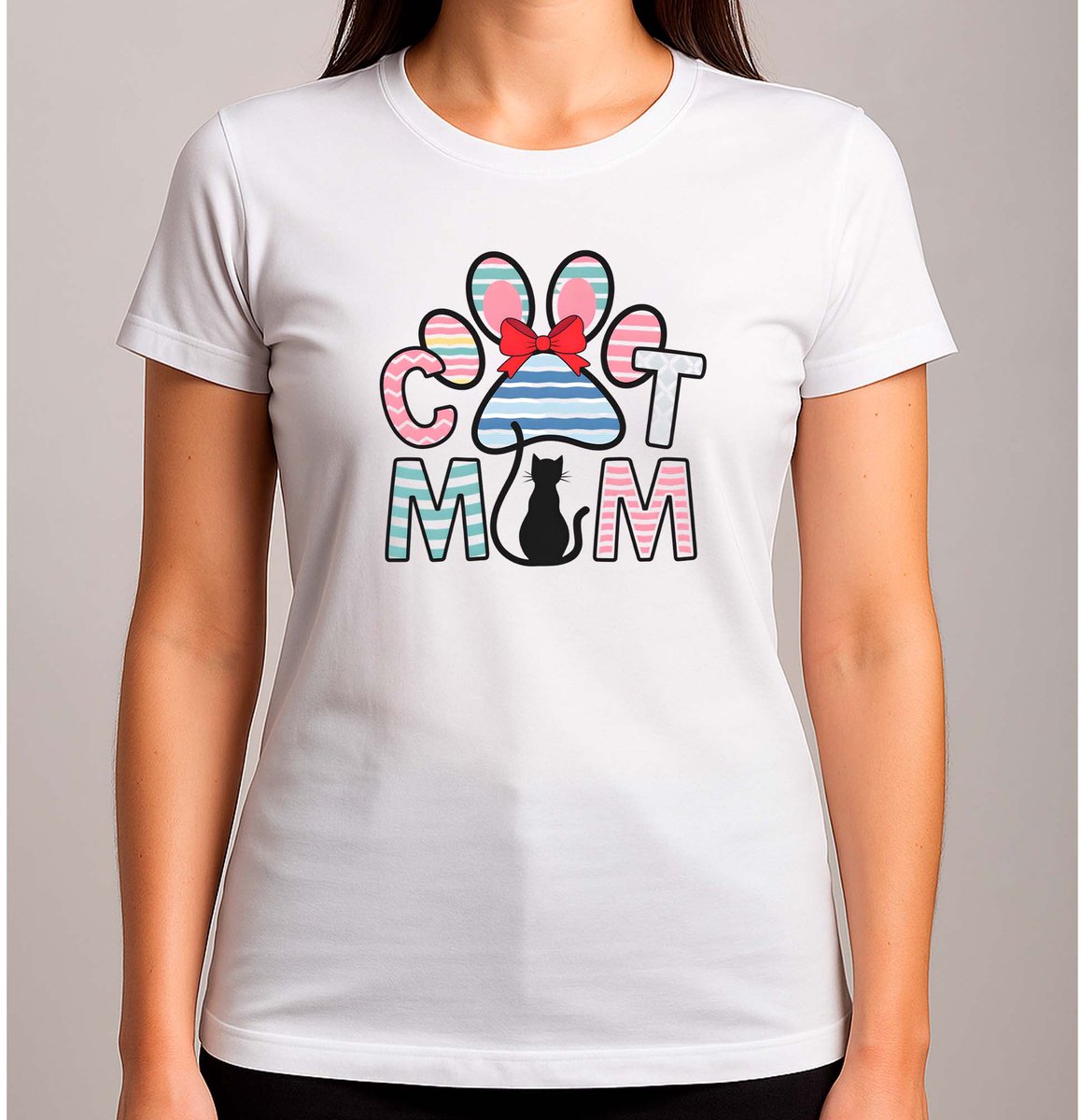 Baby Kitty Mom - T Shirt - Cat - CuteCat - CatLover - CatLife - Kat - LieveKat - GrappigeKat - KattenLiefhebber - BestMom - MamaLeven