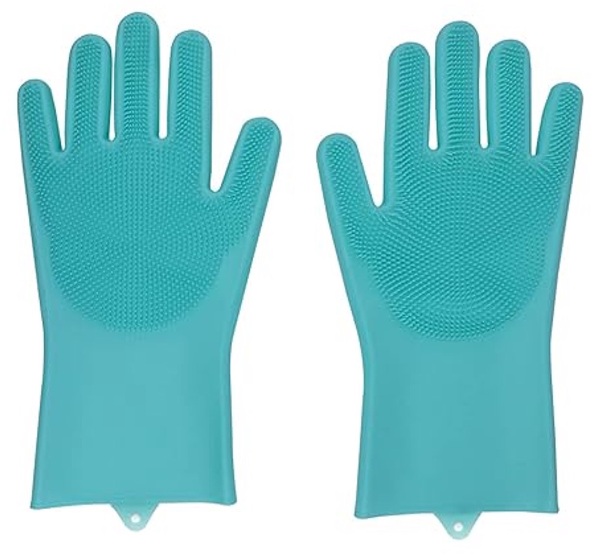 Afwashandschoenen met borstel - Siliconen afwashandschoenen - Siliconen schoonmaakhandschoenen - Magische afwashandschoenen - Herbruikbaar - Schoonmaaksponshandschoenen - Afwashandschoenen - voor afwassen- badkamer- keuken- en huisdierverzorging