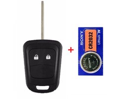 Autosleutel geschikt voor Opel sleutel / Opel Corsa / Opel Vectra / Opel Meriva / met batterij.