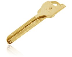 Multifunctionele Sleutelhanger - Key Goudkleurig