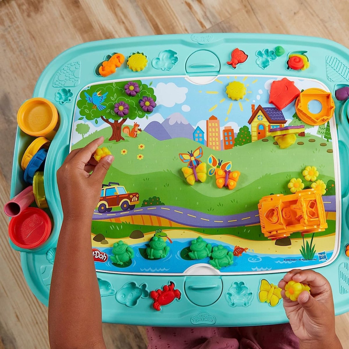 Play-Doh 2-in-1 Creatief Starters Station - Boetseerklei - Activiteitentafel - Speeltafel — afbeelding 2