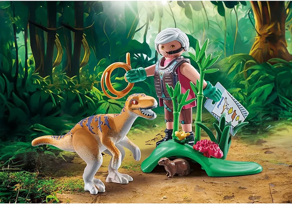 PLAYMOBIL Dinos Velociraptor 71823 — afbeelding 3