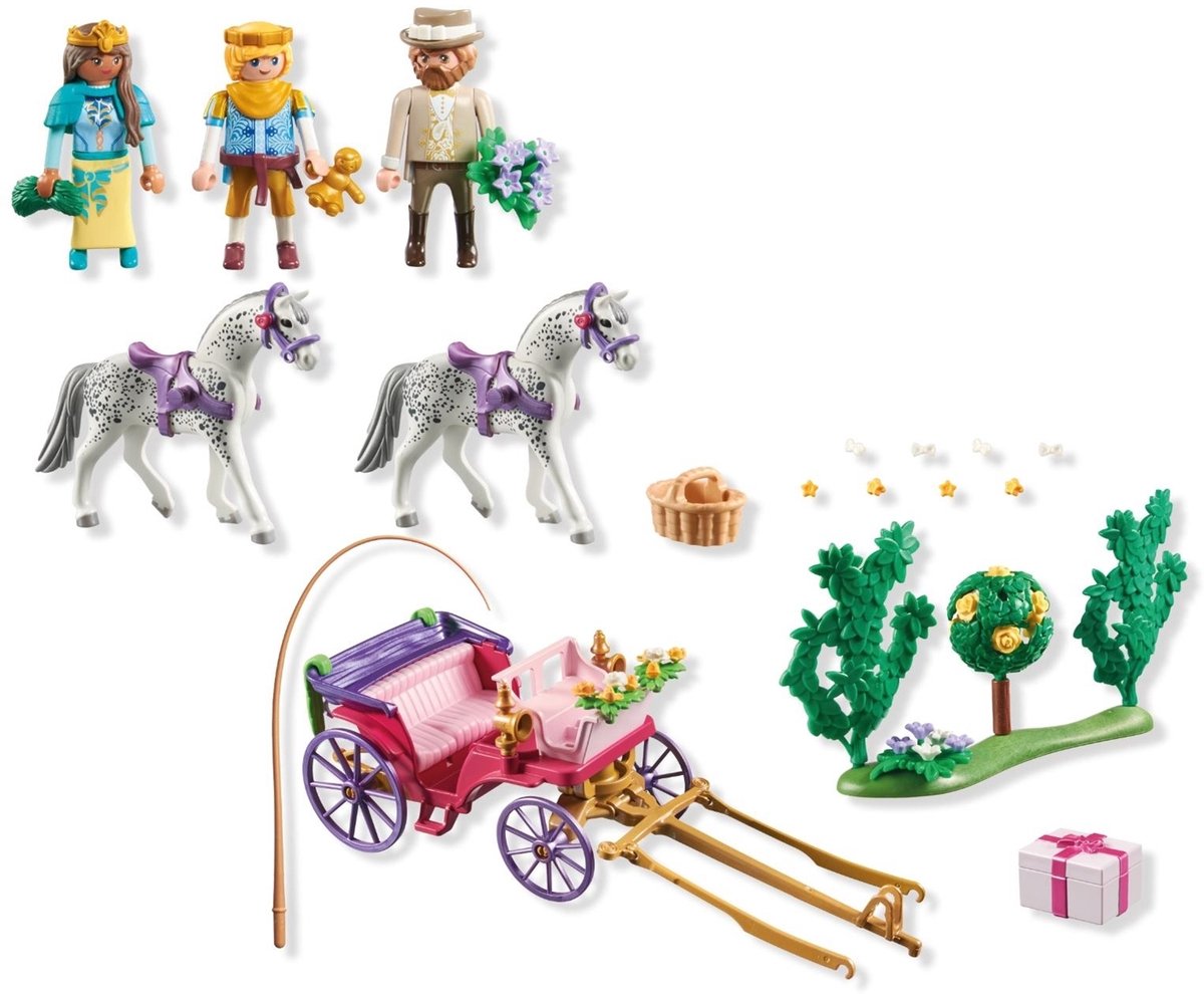 PLAYMOBIL Princess Magic Koetsrit met prins en prinses 71846 — afbeelding 2