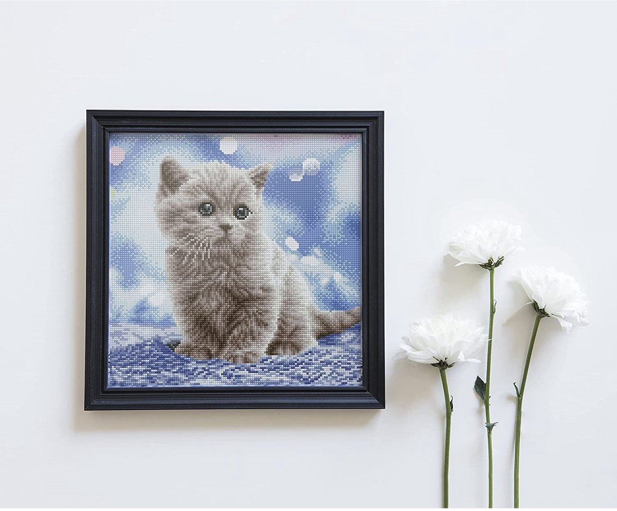 DIAMOND DOTZ Bubbles - Diamond Painting - 16.641 Dotz - 35x35 cm — afbeelding 9