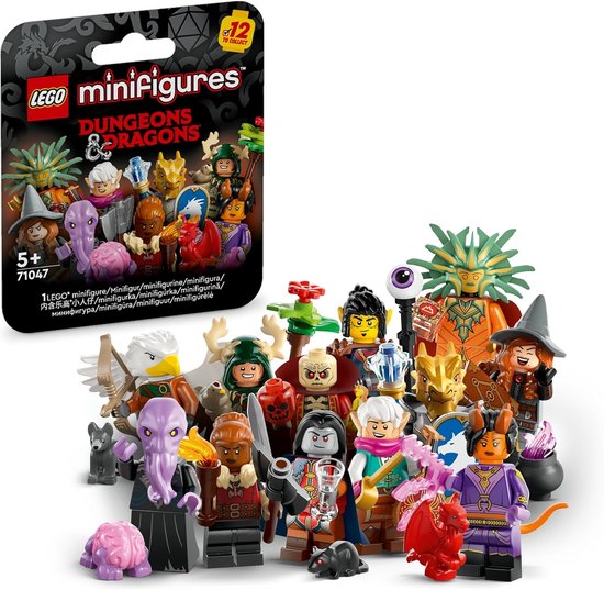 Minifiguren - Dungeons & Dragons, 1 van de 12 willekeurige verzamelfiguren - 71047