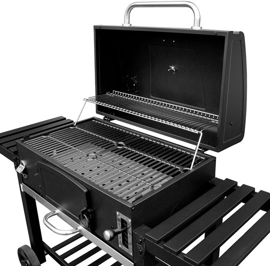 Taino HERO XXL houtskoolgrill - BBQ smoker houtskoolgrill met houtskoolrooster — afbeelding 5