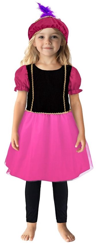 Pietenjurk 98-104 Roze/Paars