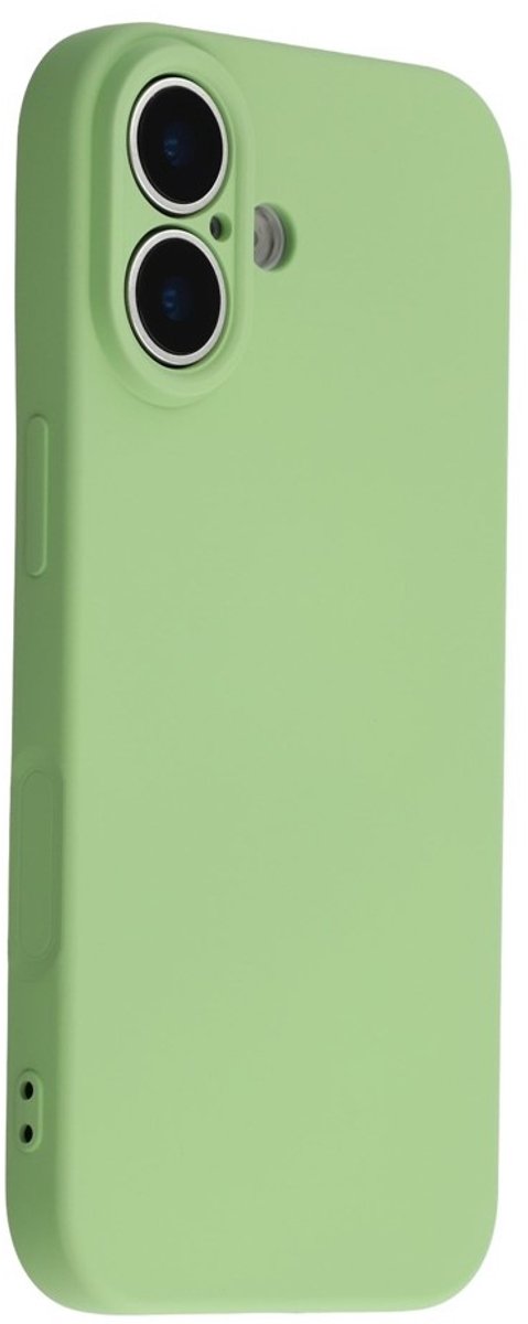 Amorus Hoesje - Geschikt voor iPhone 17 Hoesje - Amorus Colour TPU Back Cover - Frog Green