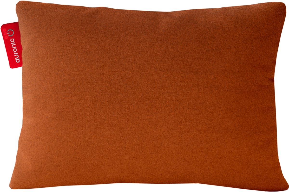 Auronic Warmtekussen - Classic - 45x60 - Draadloos - Oplaadbaar - Elektrisch kussen - Infrarood - Oranje