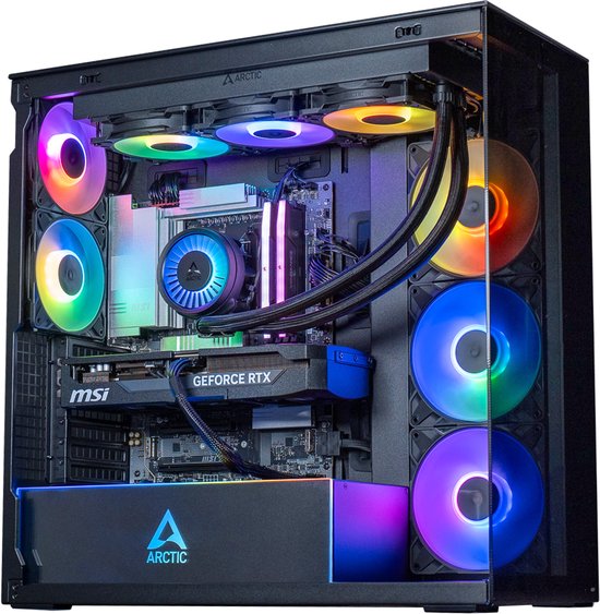 FlowUP Arctic FireStorm - Gaming PC - AMD Ryzen 7 7800X3D - FlowUP - €3.399,00