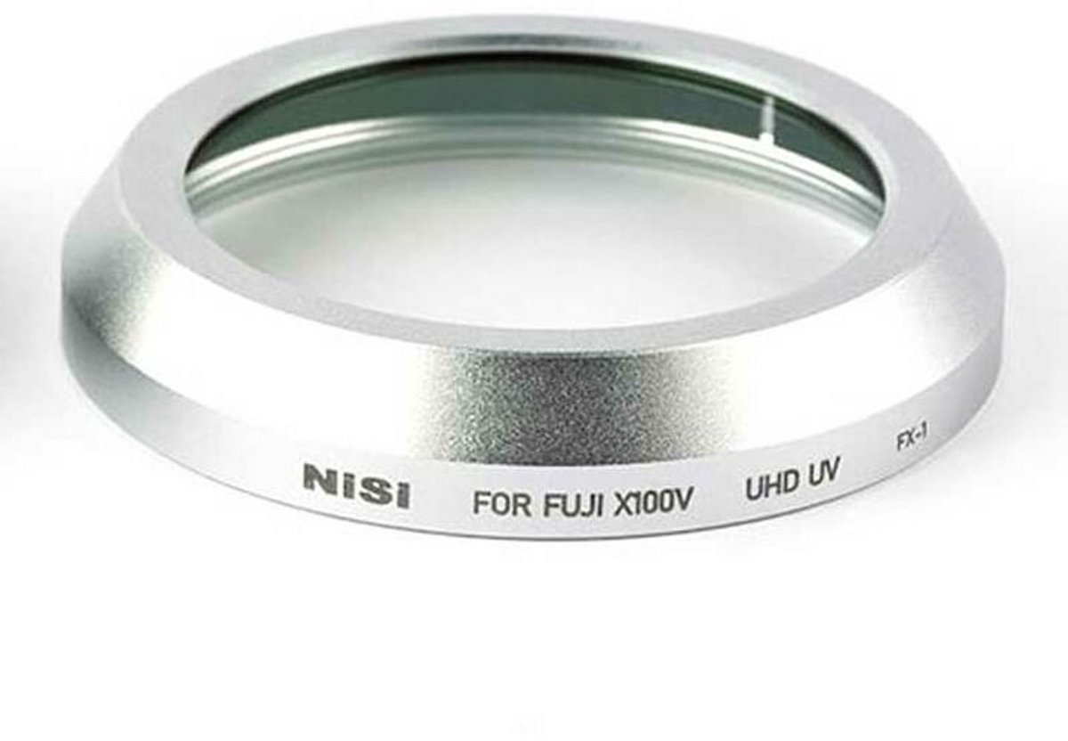 NiSi Fujifilm X100 UHD UV Filter zilver (geschikt voor X100F, X100V,X100VI)
