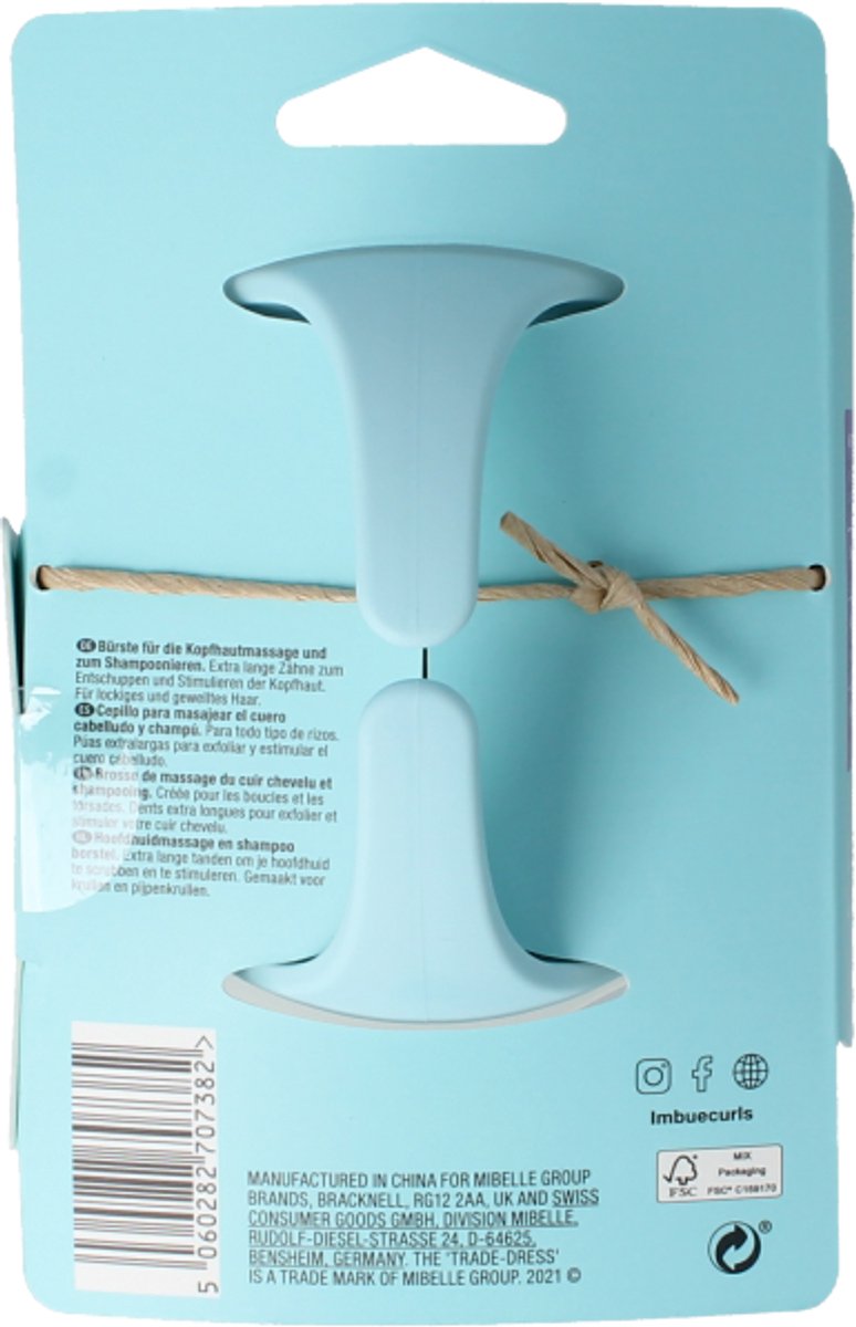 Imbue Scalp & shampoo brush 1 Stuks — cadeau in Verzorging - foto 4