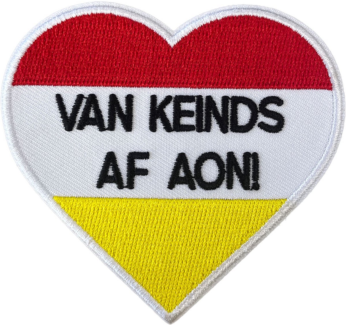 Oeteldonk embleem – Hart – Van keinds af aon!
