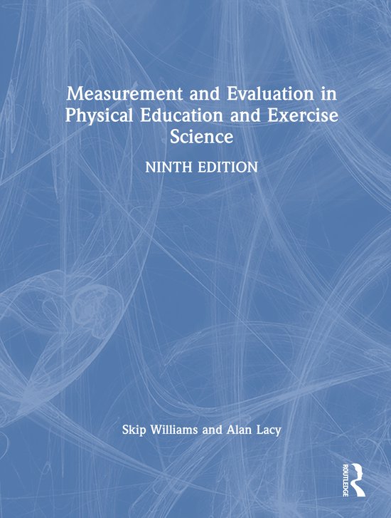 Measurement and Evaluation in Physical Education and Exercis ... - cover