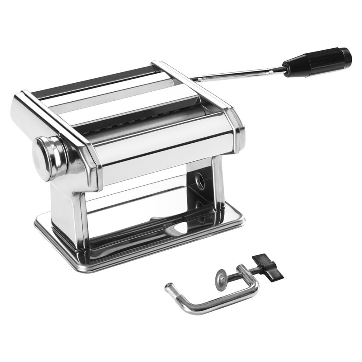 Bol.com Metaltex - Pastamachine 3-in-1 - Pastamaker - RVS - 21 x 19 x 13,5 cm - Zilver - 7 diktes aanbieding