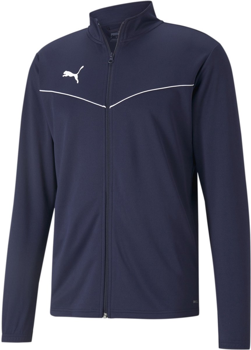 Puma Trainingsjacke TeamRISE Training Poly Jacket 657392 Peacoat-Puma Wit